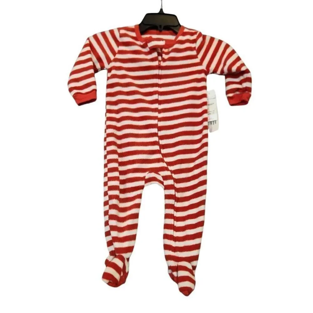 Leveret‎ Striped Footed Pajamas 2 Year Old